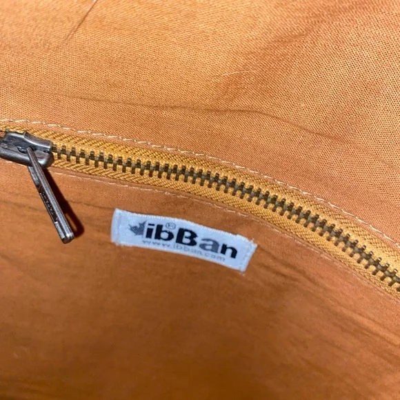 Anthropologie x ibBan - Vintage Calf Hair Leather Beaded Flap Crossbody … - Picture 6 of 7